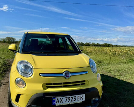 Жовтий Фіат 500L, об'ємом двигуна 1.25 л та пробігом 57 тис. км за 14000 $, фото 1 на Automoto.ua