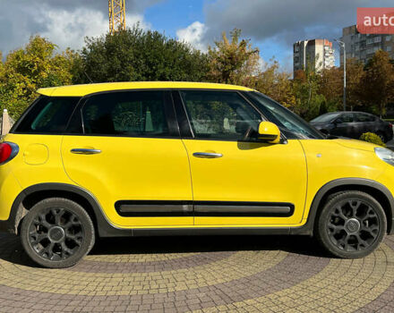 Фиат 500L 2016 в Львове на Automoto.ua Желтый Фиат 500L, объемом двигателя 1.25 л и пробегом 85 тыс. км за 14650 $, фото 7 на Automoto.ua