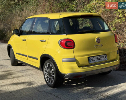 Желтый Фиат 500L, объемом двигателя 1.25 л и пробегом 56 тыс. км за 14000 $, фото 6 на Automoto.ua