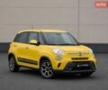 Желтый Фиат 500L, объемом двигателя 1.2 л и пробегом 91 тыс. км за 12700 $, фото 1 на Automoto.ua