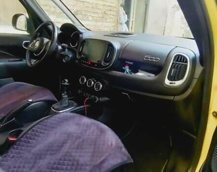 Фиат 500L 2018 в Запорожье на Automoto.ua Желтый Фиат 500L, объемом двигателя 1.37 л и пробегом 82 тыс. км за 12500 $, фото 14 на Automoto.ua