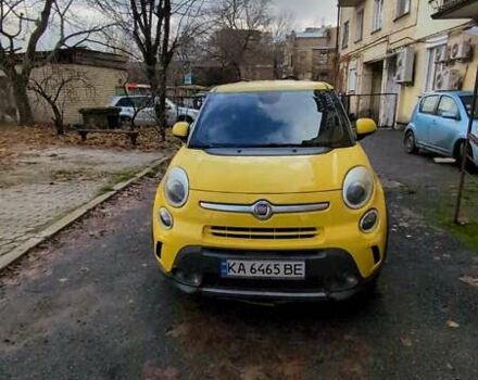 Жовтий Фіат 500L, об'ємом двигуна 1.4 л та пробігом 189 тис. км за 8500 $, фото 1 на Automoto.ua