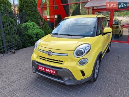 Желтый Фиат 500L, объемом двигателя 1.37 л и пробегом 130 тыс. км за 7600 $, фото 1 на Automoto.ua