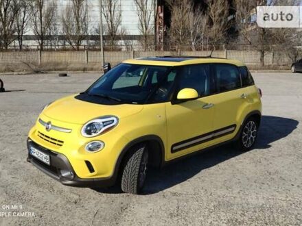 Жовтий Фіат 500L, об'ємом двигуна 1.37 л та пробігом 91 тис. км за 10900 $, фото 1 на Automoto.ua