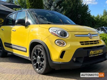 Фиат 500L 2015 в Львове на Automoto.ua Желтый Фиат 500L, объемом двигателя 1.4 л и пробегом 71 тыс. км за 12800 $, фото 1 на Automoto.ua