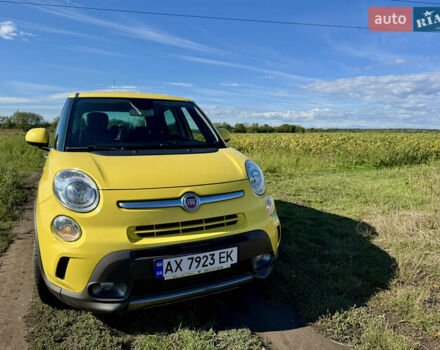 Жовтий Фіат 500L, об'ємом двигуна 1.25 л та пробігом 57 тис. км за 14000 $, фото 1 на Automoto.ua