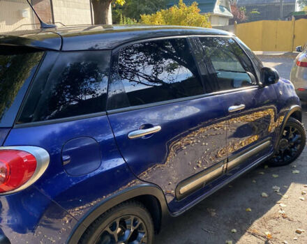 Синий Фиат 500L, объемом двигателя 1.37 л и пробегом 179 тыс. км за 7600 $, фото 1 на Automoto.ua