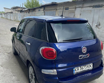 Синій Фіат 500L, об'ємом двигуна 1.4 л та пробігом 71 тис. км за 10500 $, фото 3 на Automoto.ua