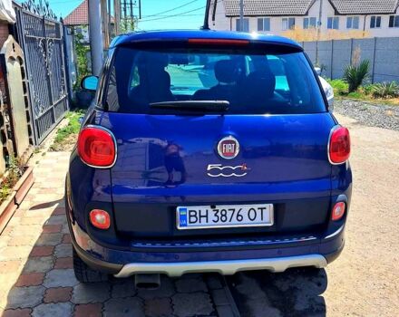 Синий Фиат 500L, объемом двигателя 1.4 л и пробегом 160 тыс. км за 7800 $, фото 3 на Automoto.ua