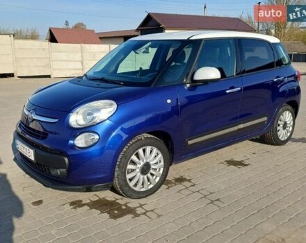 Синий Фиат 500L, объемом двигателя 1.25 л и пробегом 127 тыс. км за 9900 $, фото 1 на Automoto.ua