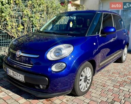Синий Фиат 500L, объемом двигателя 1.2 л и пробегом 45 тыс. км за 11000 $, фото 1 на Automoto.ua