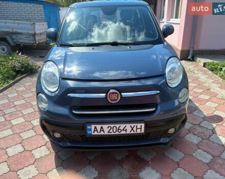 Синий Фиат 500L, объемом двигателя 1.25 л и пробегом 188 тыс. км за 8500 $, фото 1 на Automoto.ua