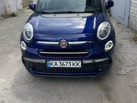Синий Фиат 500L, объемом двигателя 1.4 л и пробегом 71 тыс. км за 10500 $, фото 1 на Automoto.ua
