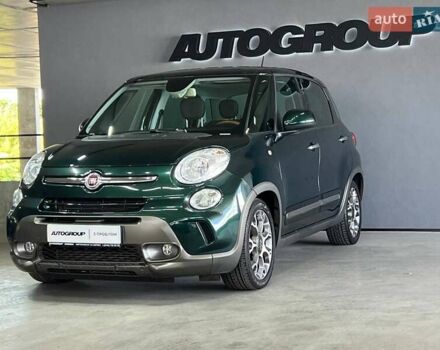 Зеленый Фиат 500L, объемом двигателя 1.4 л и пробегом 107 тыс. км за 9700 $, фото 2 на Automoto.ua