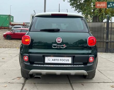 Зеленый Фиат 500L, объемом двигателя 1.37 л и пробегом 91 тыс. км за 10490 $, фото 5 на Automoto.ua