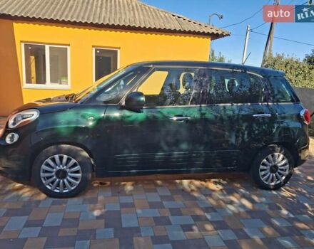 Зеленый Фиат 500L, объемом двигателя 1.4 л и пробегом 191 тыс. км за 7600 $, фото 1 на Automoto.ua