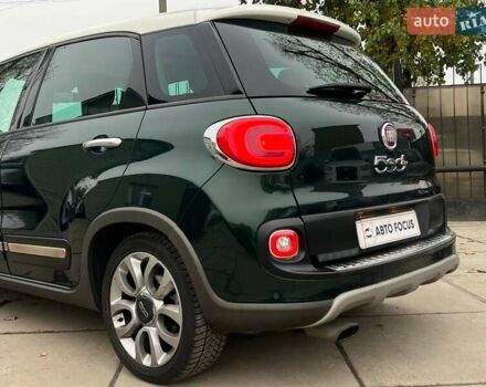 Зеленый Фиат 500L, объемом двигателя 1.37 л и пробегом 91 тыс. км за 10490 $, фото 7 на Automoto.ua