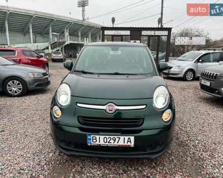 Зеленый Фиат 500L, объемом двигателя 1.4 л и пробегом 194 тыс. км за 7700 $, фото 1 на Automoto.ua