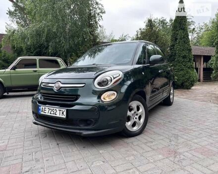 Зеленый Фиат 500L, объемом двигателя 1.37 л и пробегом 90 тыс. км за 9500 $, фото 1 на Automoto.ua