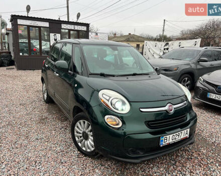 Зеленый Фиат 500L, объемом двигателя 1.4 л и пробегом 194 тыс. км за 7700 $, фото 2 на Automoto.ua