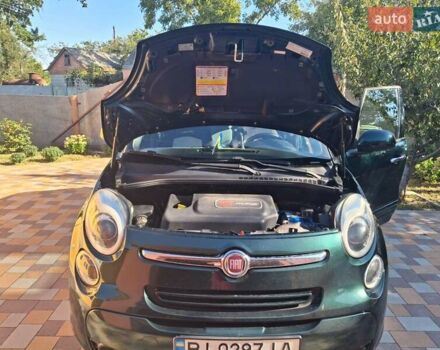 Зеленый Фиат 500L, объемом двигателя 1.4 л и пробегом 191 тыс. км за 7600 $, фото 5 на Automoto.ua