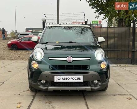 Зеленый Фиат 500L, объемом двигателя 1.37 л и пробегом 91 тыс. км за 10490 $, фото 1 на Automoto.ua