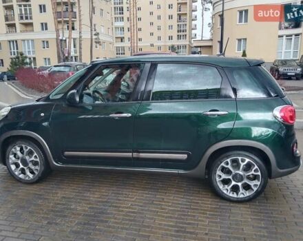 Зеленый Фиат 500L, объемом двигателя 1.4 л и пробегом 110 тыс. км за 9500 $, фото 1 на Automoto.ua