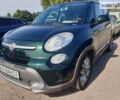 Зеленый Фиат 500L, объемом двигателя 1.4 л и пробегом 141 тыс. км за 9500 $, фото 1 на Automoto.ua