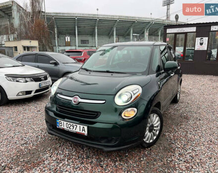 Зеленый Фиат 500L, объемом двигателя 1.4 л и пробегом 194 тыс. км за 7700 $, фото 1 на Automoto.ua