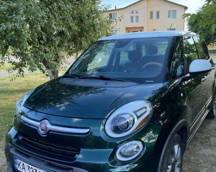Зеленый Фиат 500L, объемом двигателя 1.4 л и пробегом 89 тыс. км за 10800 $, фото 1 на Automoto.ua