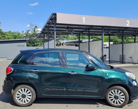 Зеленый Фиат 500L, объемом двигателя 1.37 л и пробегом 135 тыс. км за 10200 $, фото 1 на Automoto.ua