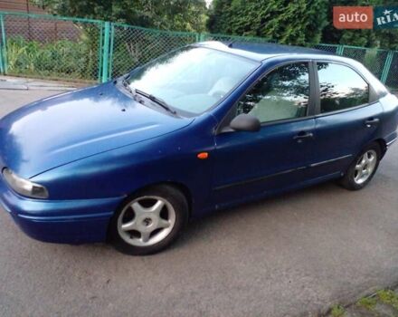 Синий Фиат Брава, объемом двигателя 1.6 л и пробегом 266 тыс. км за 1650 $, фото 2 на Automoto.ua
