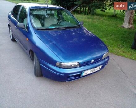 Синий Фиат Брава, объемом двигателя 1.6 л и пробегом 266 тыс. км за 1650 $, фото 1 на Automoto.ua
