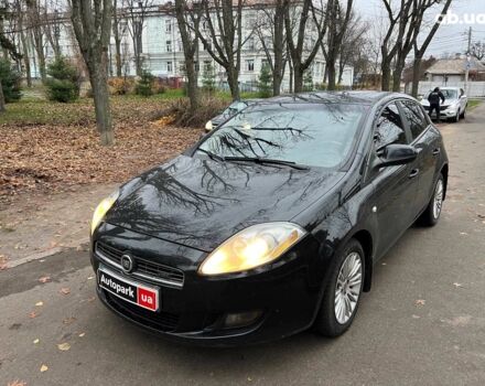 Черный Фиат Браво, объемом двигателя 1.4 л и пробегом 219 тыс. км за 4440 $, фото 1 на Automoto.ua