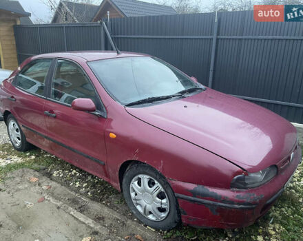 Красный Фиат Браво, объемом двигателя 1.37 л и пробегом 315 тыс. км за 890 $, фото 1 на Automoto.ua