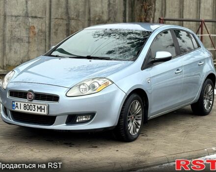 Синий Фиат Браво, объемом двигателя 1.4 л и пробегом 161 тыс. км за 3950 $, фото 1 на Automoto.ua