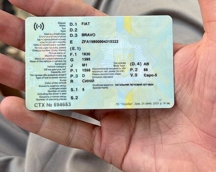 Синій Фіат Браво, об'ємом двигуна 1.6 л та пробігом 180 тис. км за 6300 $, фото 1 на Automoto.ua