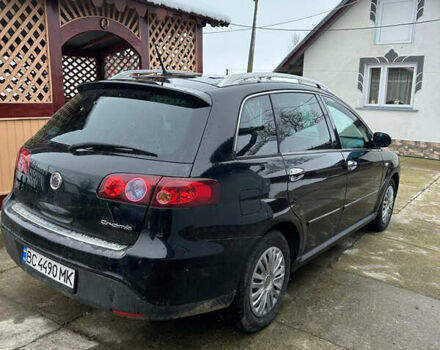 Черный Фиат Крома, объемом двигателя 1.91 л и пробегом 280 тыс. км за 5500 $, фото 2 на Automoto.ua