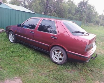 Красный Фиат Крома, объемом двигателя 2 л и пробегом 450 тыс. км за 1500 $, фото 3 на Automoto.ua