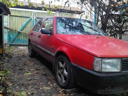Красный Фиат Крома, объемом двигателя 2 л и пробегом 1 тыс. км за 1000 $, фото 1 на Automoto.ua
