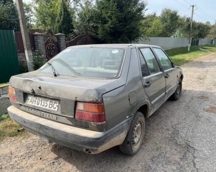 Серый Фиат Крома, объемом двигателя 2 л и пробегом 200 тыс. км за 414 $, фото 1 на Automoto.ua