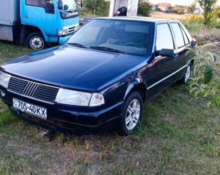 Синий Фиат Крома, объемом двигателя 1.9 л и пробегом 346 тыс. км за 1105 $, фото 1 на Automoto.ua