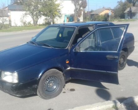 Синий Фиат Крома, объемом двигателя 2 л и пробегом 120 тыс. км за 950 $, фото 1 на Automoto.ua