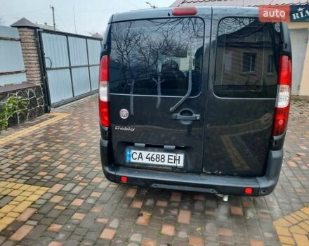 Черный Фиат Добло Панорама, объемом двигателя 1.37 л и пробегом 277 тыс. км за 5000 $, фото 3 на Automoto.ua