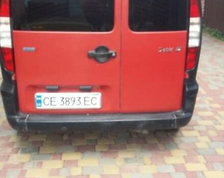 Красный Фиат Добло Панорама, объемом двигателя 1.91 л и пробегом 394 тыс. км за 4200 $, фото 5 на Automoto.ua