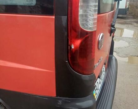 Красный Фиат Добло Панорама, объемом двигателя 1.37 л и пробегом 302 тыс. км за 2650 $, фото 1 на Automoto.ua