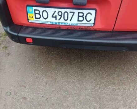 Красный Фиат Добло Панорама, объемом двигателя 1.37 л и пробегом 302 тыс. км за 2650 $, фото 10 на Automoto.ua