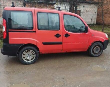 Красный Фиат Добло Панорама, объемом двигателя 1.37 л и пробегом 302 тыс. км за 2650 $, фото 9 на Automoto.ua