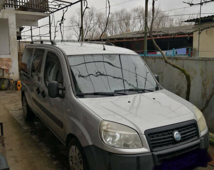 Серый Фиат Добло Панорама, объемом двигателя 1.37 л и пробегом 247 тыс. км за 4500 $, фото 1 на Automoto.ua