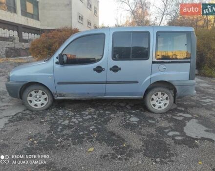 Синій Фіат Добло Панорама, об'ємом двигуна 1.6 л та пробігом 130 тис. км за 3700 $, фото 2 на Automoto.ua